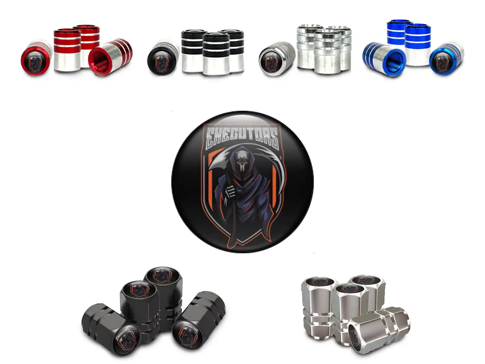 Bouchons De Tige Valve Bicyclette Universel